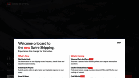What Swireshipping.com website looked like in 2019 (4 years ago)