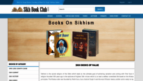 What Sikhbookclub.com website looked like in 2019 (4 years ago)