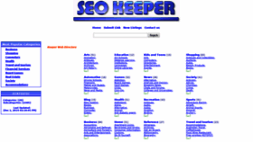 What Seokeeper.com website looked like in 2019 (4 years ago)