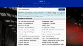 What Simp3s.net website looked like in 2019 (5 years ago)