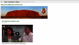 What Sahajayoga.org.au website looked like in 2019 (4 years ago)