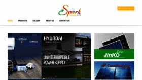 What Sparktech.co website looked like in 2019 (4 years ago)