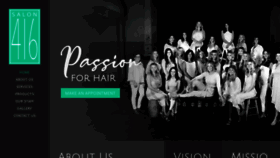 What Salon416.com website looked like in 2019 (4 years ago)