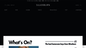 What Shopsilverburn.com website looked like in 2019 (4 years ago)