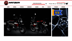 What Super-bikers.com website looked like in 2019 (4 years ago)