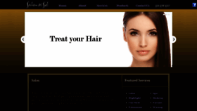 What Salondelsolhair.com website looked like in 2019 (4 years ago)