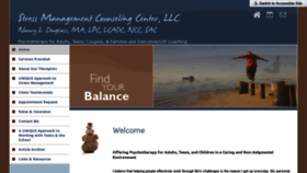 What Stressmgmtcounseling.com website looked like in 2019 (4 years ago)