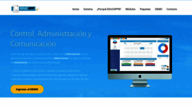What Sistemaeducapp.com website looked like in 2019 (4 years ago)