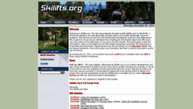 What Skilifts.org website looked like in 2019 (4 years ago)