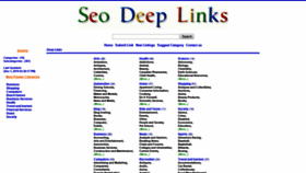 What Seodeeplinks.net website looked like in 2019 (4 years ago)