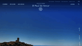 What Saint-pauldevence.com website looked like in 2019 (4 years ago)