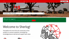 What Sherlog.msf.org website looked like in 2019 (4 years ago)