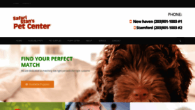 What Safaristanspetcenter.com website looked like in 2019 (4 years ago)