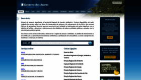 What Servicos-sraa.azores.gov.pt website looked like in 2019 (4 years ago)