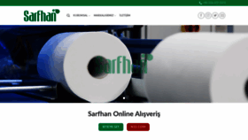 What Sarfhan.com.tr website looked like in 2019 (4 years ago)