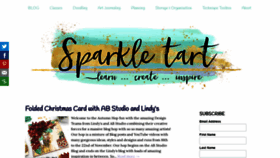 What Sparkletart.com website looked like in 2019 (4 years ago)