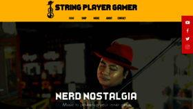What Stringplayergamer.com website looked like in 2019 (4 years ago)