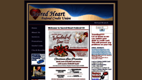 What Sacredheartcu.com website looked like in 2019 (4 years ago)