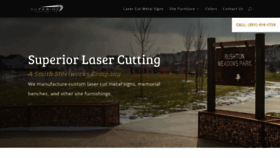 What Superiorlasercutting.com website looked like in 2019 (4 years ago)
