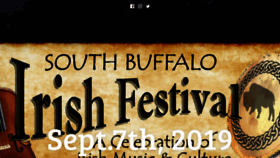 What Southbuffaloirishfestival.org website looked like in 2019 (4 years ago)