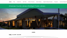 What Stuttgartpubliclibrary.org website looked like in 2019 (4 years ago)