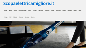 What Scopaelettricamigliore.it website looked like in 2019 (4 years ago)