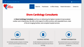 What Shorecardiology.com website looked like in 2019 (4 years ago)