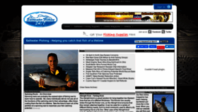 What Saltwaterfishing247.com website looked like in 2019 (5 years ago)
