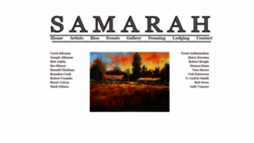 What Samarahfineart.com website looked like in 2019 (4 years ago)