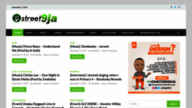 What Street9ja.com.ng website looked like in 2019 (4 years ago)