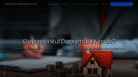 What Sorumluemlakdanismani.com website looked like in 2019 (4 years ago)