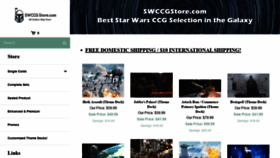 What Swccgstore.com website looked like in 2019 (4 years ago)