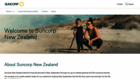 What Suncorp.co.nz website looked like in 2019 (4 years ago)