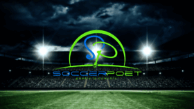 What Soccerpoet.com website looked like in 2019 (4 years ago)