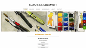 What Suzannemcdermott.com website looked like in 2019 (4 years ago)