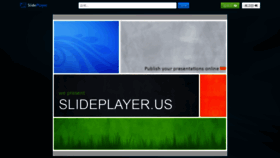 What Slidesplayer.org website looked like in 2019 (4 years ago)