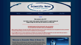 What Scientificwaterjax.com website looked like in 2019 (4 years ago)