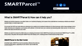 What Smartparcel.us website looked like in 2019 (4 years ago)