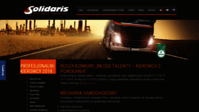 What Solidaris.pl website looked like in 2019 (4 years ago)