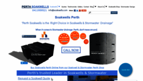 What Soakwells.com website looked like in 2019 (4 years ago)