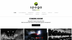 What Spogafc.com website looked like in 2019 (4 years ago)
