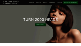 What Salon2000fl.com website looked like in 2019 (4 years ago)