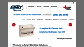 What Smartelectricalsolutions.co.uk website looked like in 2019 (4 years ago)