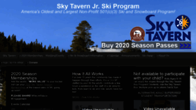 What Skytavern.com website looked like in 2019 (4 years ago)