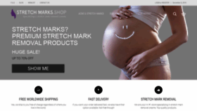 What Stretchmarks.shop website looked like in 2019 (4 years ago)