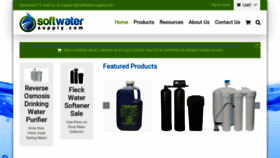 What Softwatersupply.com website looked like in 2019 (4 years ago)