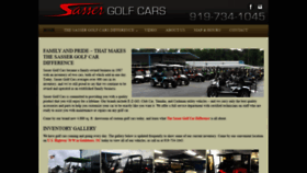 What Sassergolfcarsinc.com website looked like in 2019 (4 years ago)