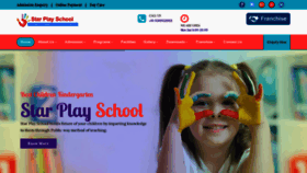 What Starplayschool.com website looked like in 2019 (4 years ago)