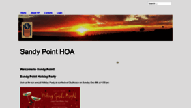 What Sandypointcardiff.com website looked like in 2019 (4 years ago)
