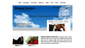 What Stresscentersny.com website looked like in 2019 (4 years ago)